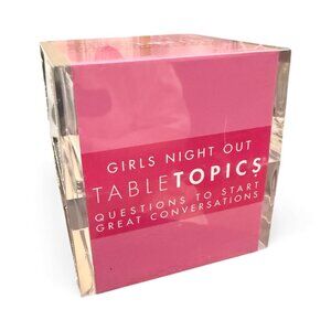 TableTopics Girls Night Out Question Card Game